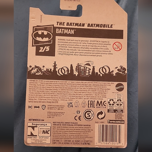The Batman Batmobile Hot Wheels - Picture 1 of 3